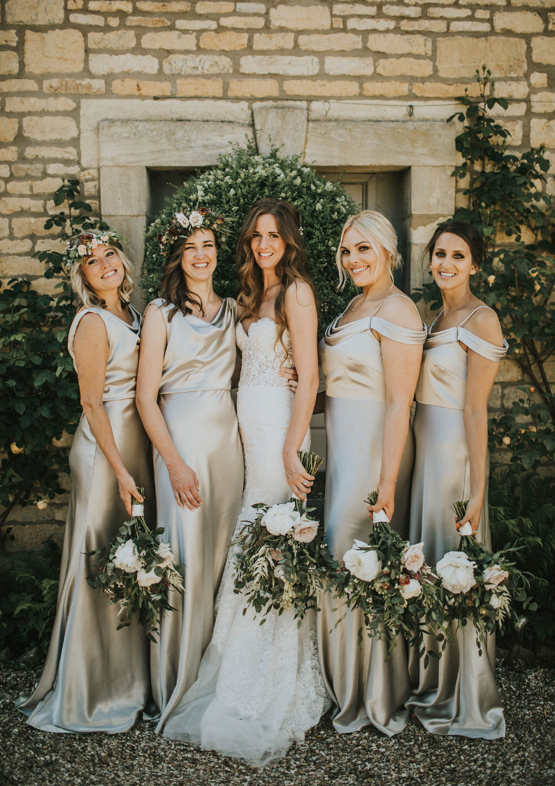 Olive green 2025 bridal party